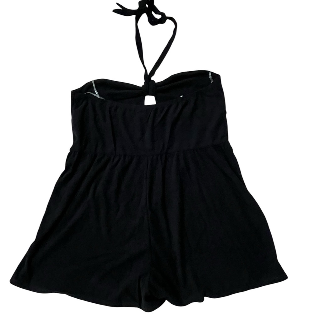 Wild Fable Black Halter Romper Swim Cover Up Size: XS - Picture 3 of 4